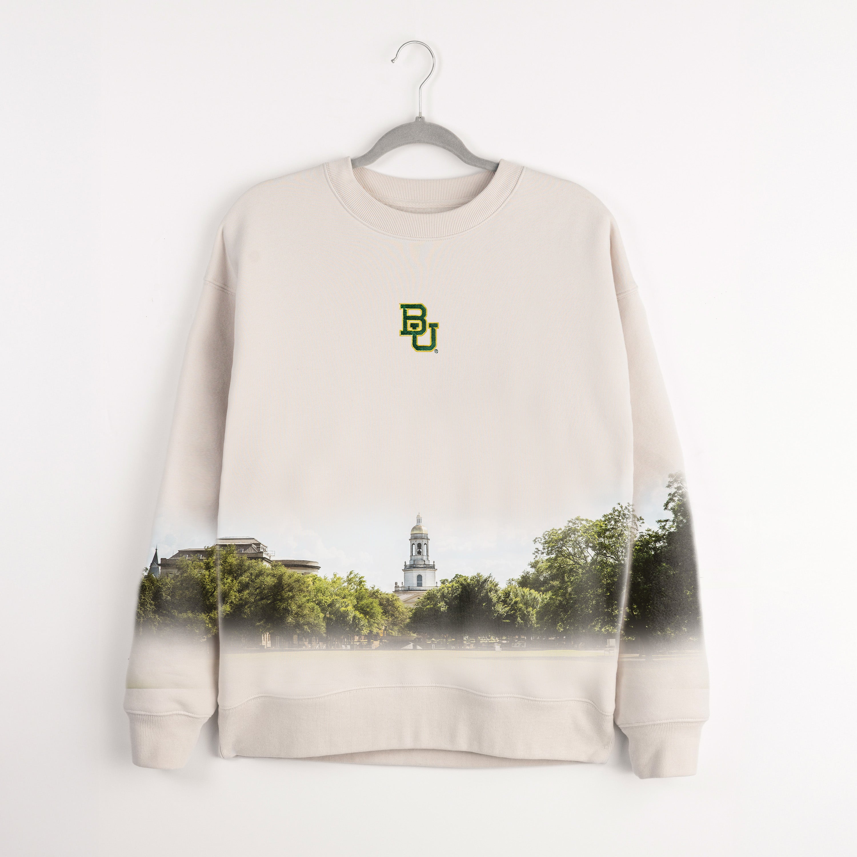 BAYLOR BEARS POWER MOVE PREMIUM DROP SHOULDER PULLOVER