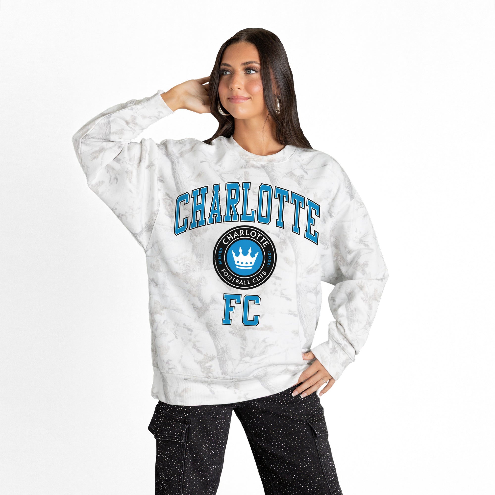 CHARLOTTE FC REFINED RIVALRY PREMIUM DROP SHOULDER PULLOVER