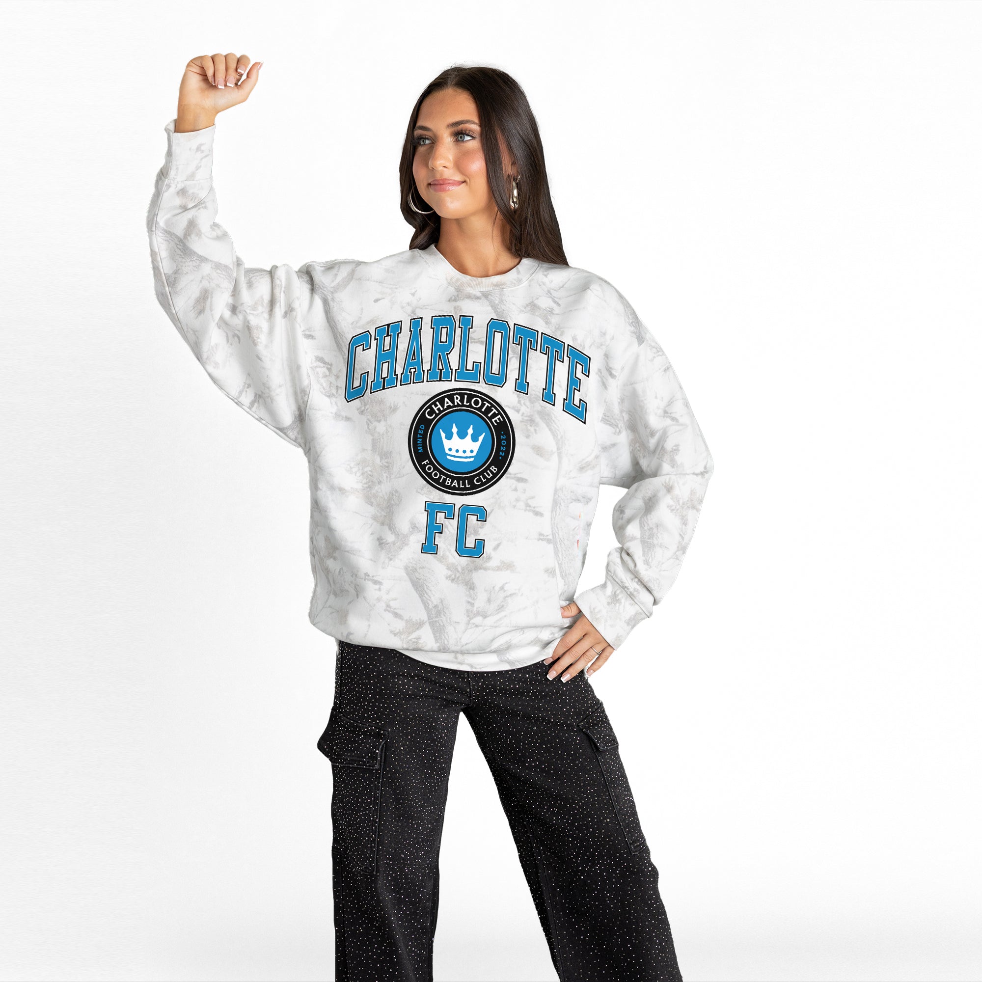 CHARLOTTE FC REFINED RIVALRY PREMIUM DROP SHOULDER PULLOVER