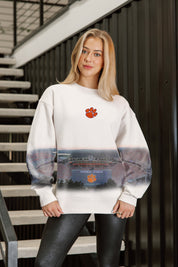 CLEMSON TIGERS POWER MOVE PREMIUM DROP SHOULDER PULLOVER