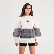 CLEMSON TIGERS POWER MOVE PREMIUM DROP SHOULDER PULLOVER