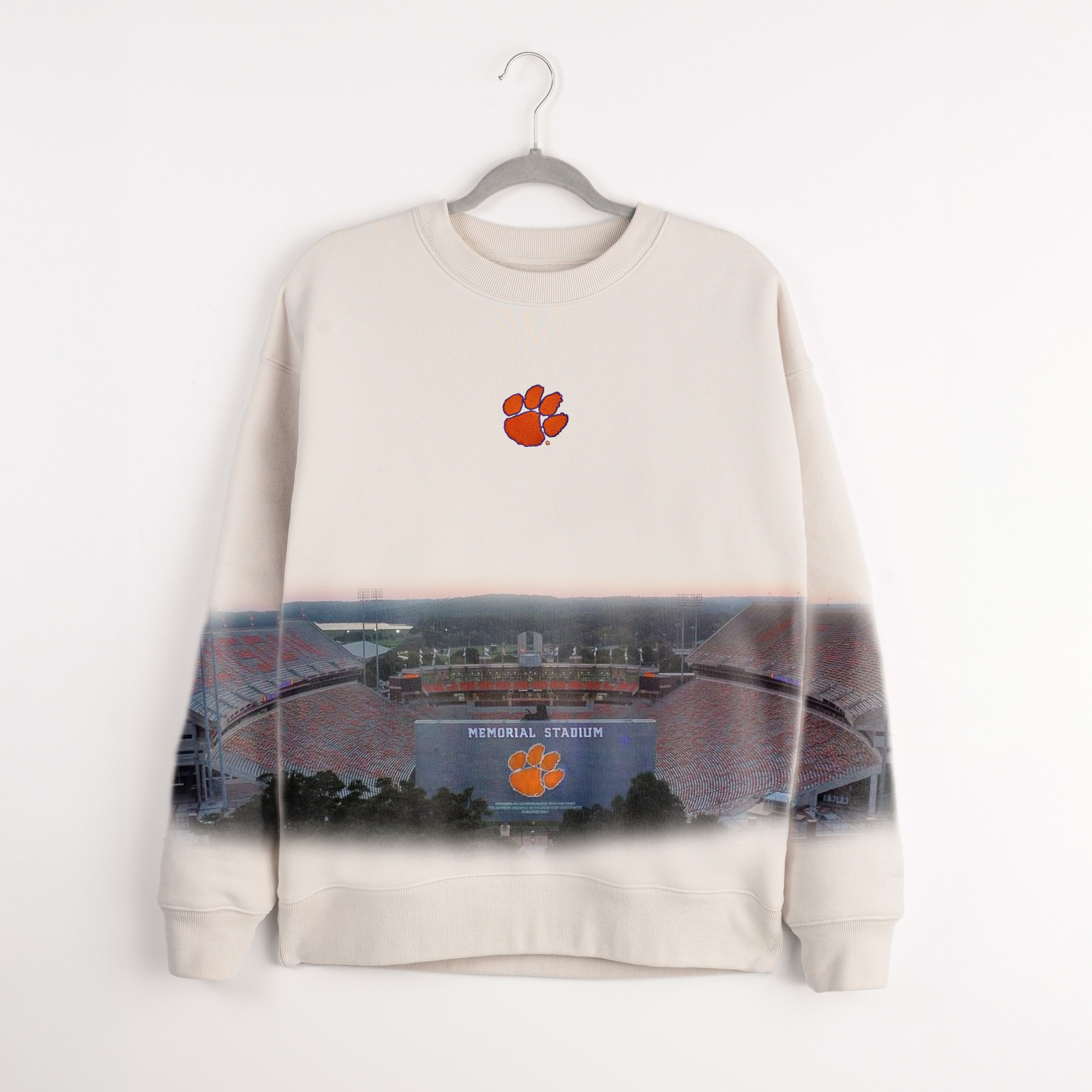 CLEMSON TIGERS POWER MOVE PREMIUM DROP SHOULDER PULLOVER