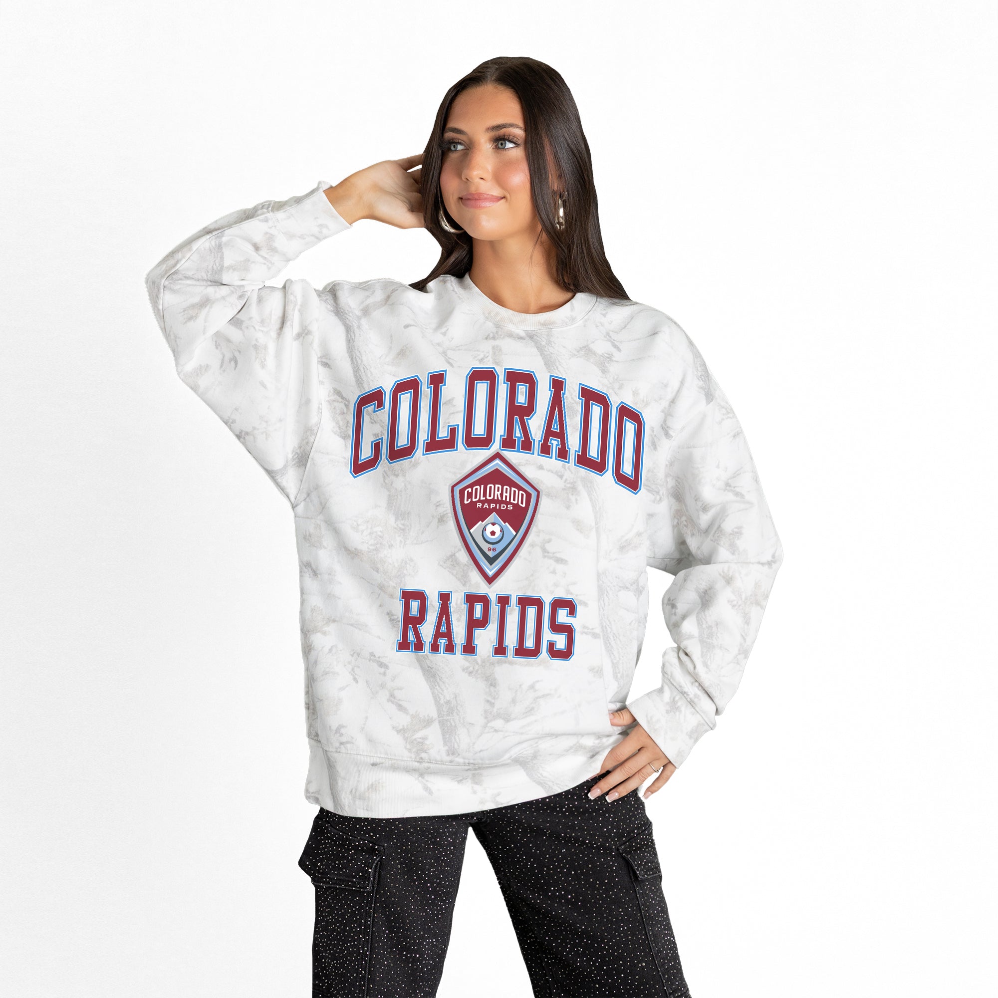COLORADO RAPIDS REFINED RIVALRY PREMIUM DROP SHOULDER PULLOVER