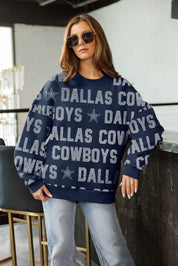 DALLAS COWBOYS HYPE ERA PREMIUM DROP SHOULDER PULLOVER