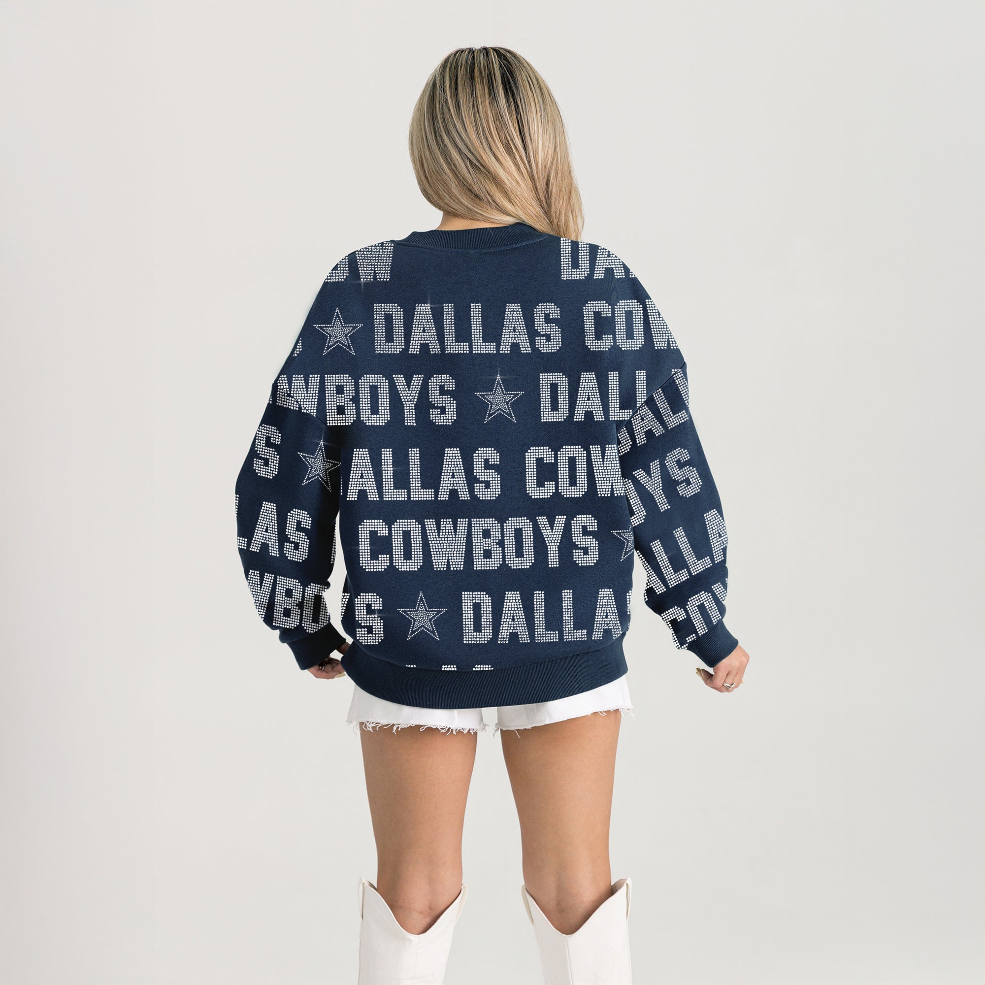 DALLAS COWBOYS HYPE ERA PREMIUM DROP SHOULDER PULLOVER