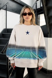 DALLAS COWBOYS POWER MOVE PREMIUM DROP SHOULDER PULLOVER
