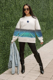 DALLAS COWBOYS POWER MOVE PREMIUM DROP SHOULDER PULLOVER