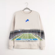 DETROIT LIONS POWER MOVE PREMIUM DROP SHOULDER PULLOVER