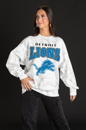 DETROIT LIONS RALLY READY PREMIUM DROP SHOULDER PULLOVER