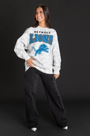 DETROIT LIONS RALLY READY PREMIUM DROP SHOULDER PULLOVER