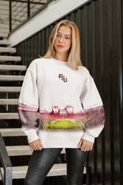 FLORIDA STATE SEMINOLES POWER MOVE PREMIUM DROP SHOULDER PULLOVER