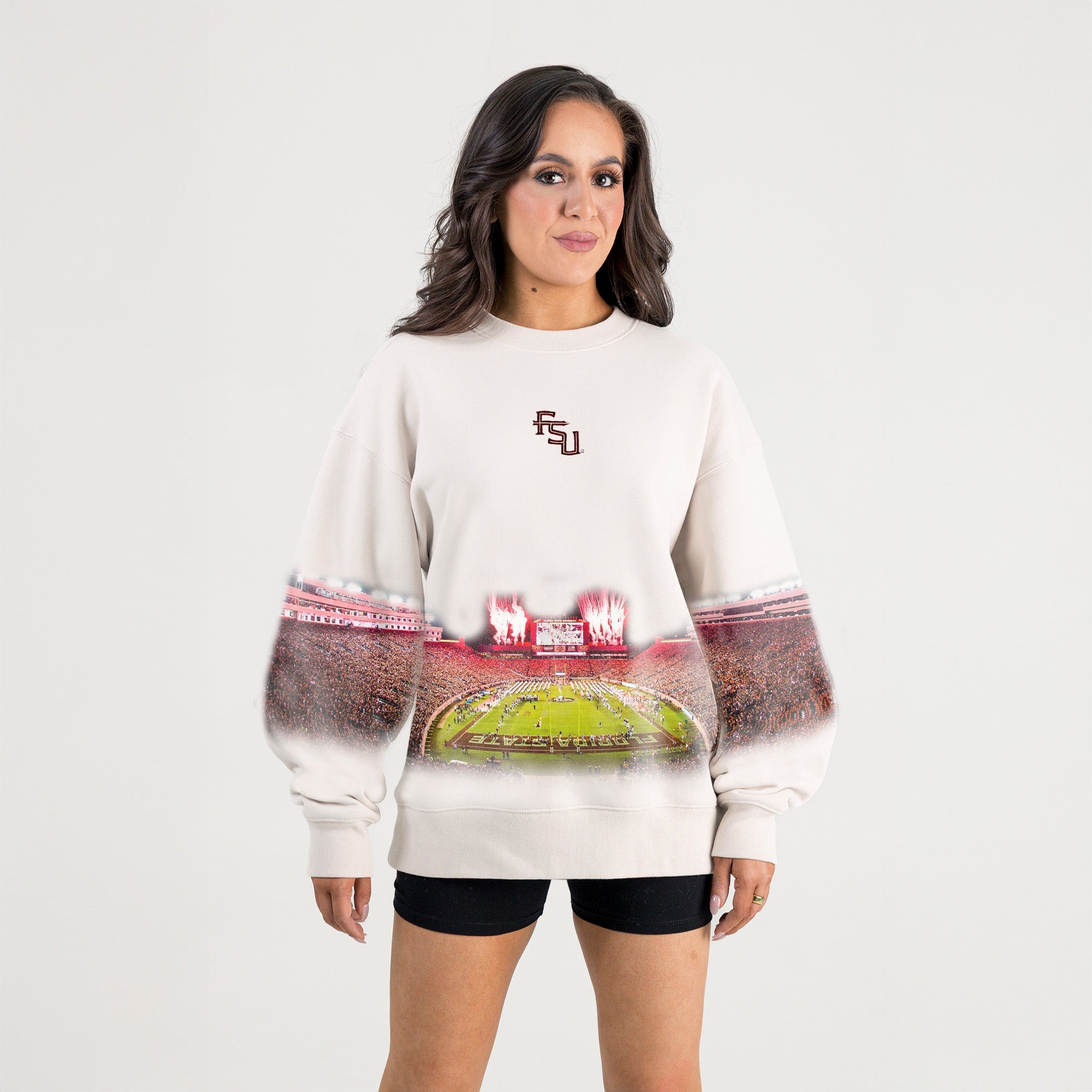 FLORIDA STATE SEMINOLES POWER MOVE PREMIUM DROP SHOULDER PULLOVER