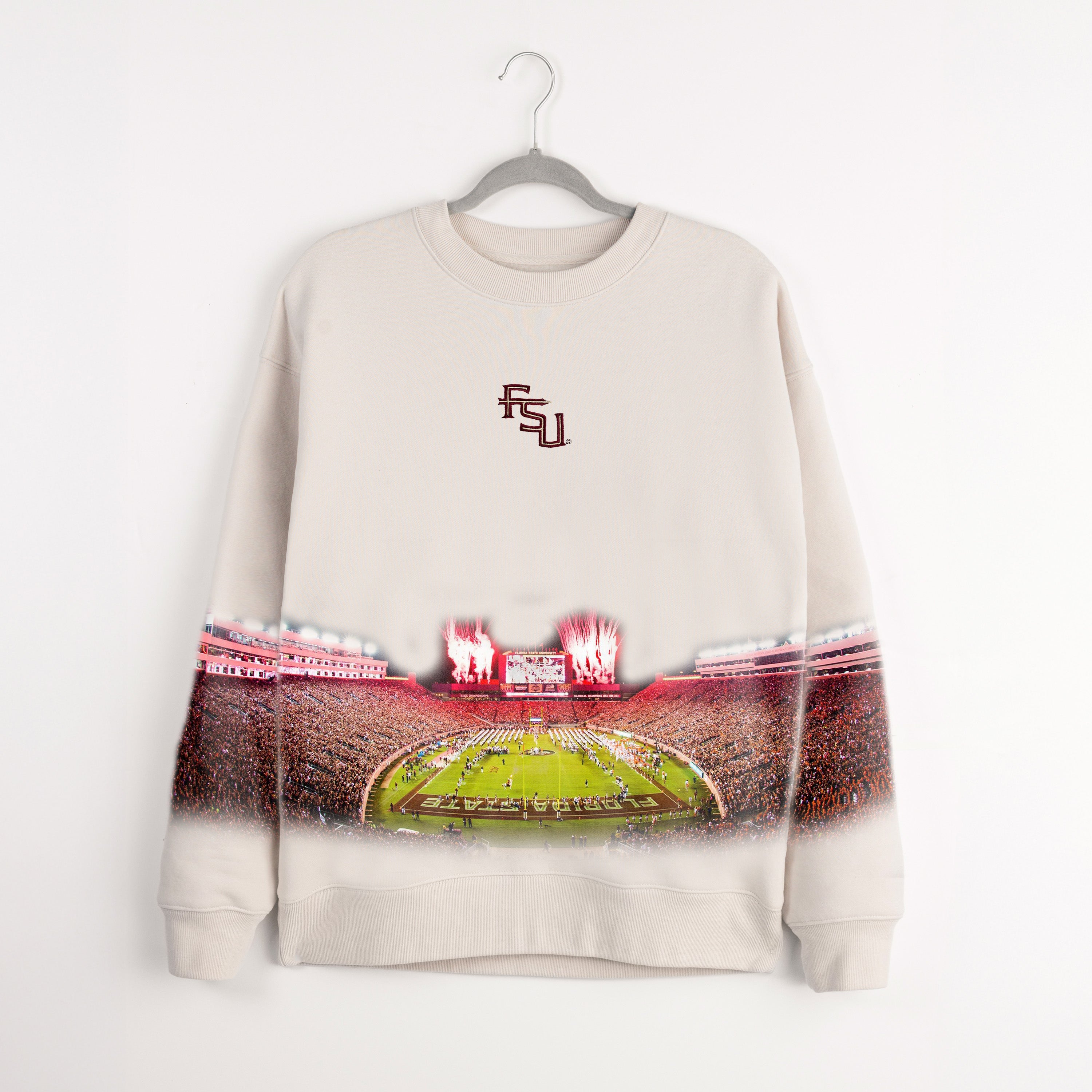 FLORIDA STATE SEMINOLES POWER MOVE PREMIUM DROP SHOULDER PULLOVER