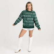 GREEN BAY PACKERS HYPE ERA PREMIUM DROP SHOULDER PULLOVER