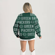 GREEN BAY PACKERS HYPE ERA PREMIUM DROP SHOULDER PULLOVER