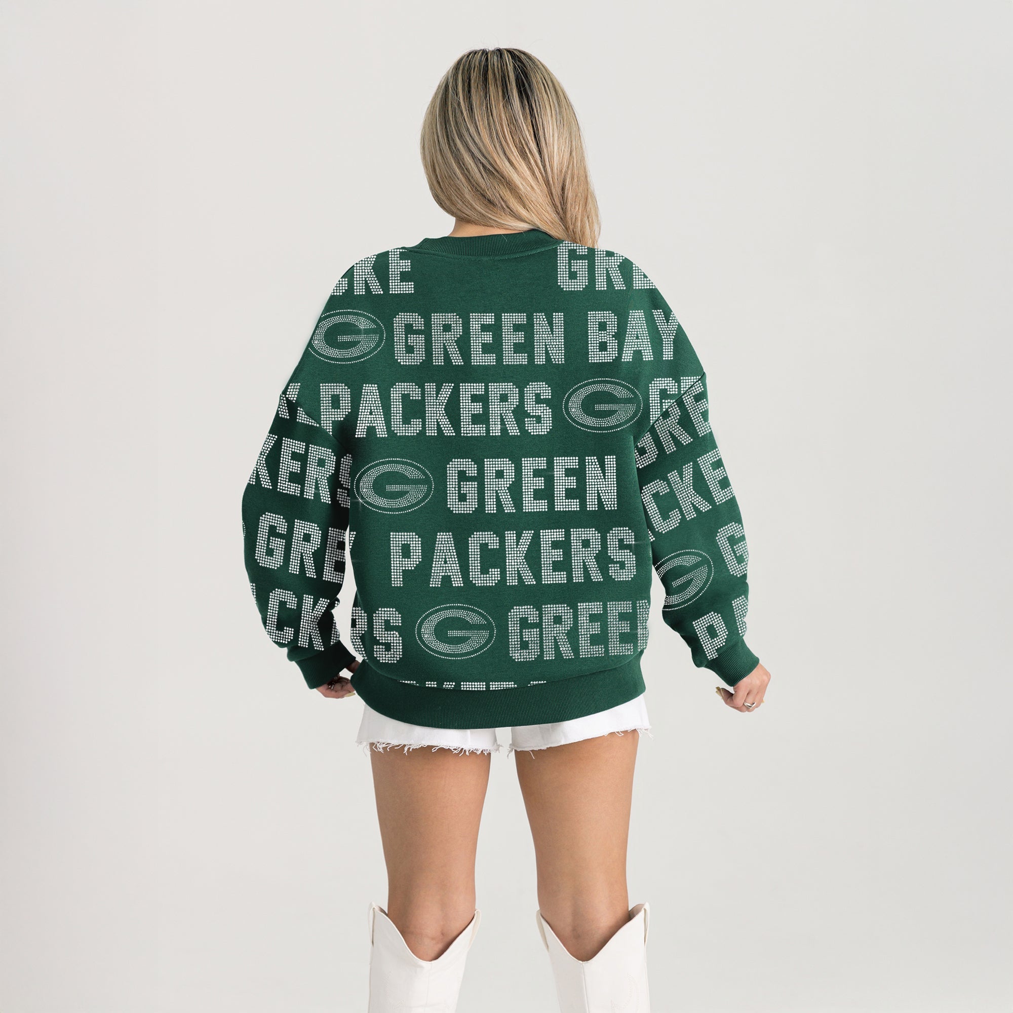 GREEN BAY PACKERS HYPE ERA PREMIUM DROP SHOULDER PULLOVER