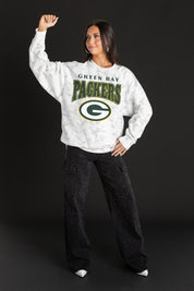 GREEN BAY PACKERS RALLY READY PREMIUM DROP SHOULDER PULLOVER