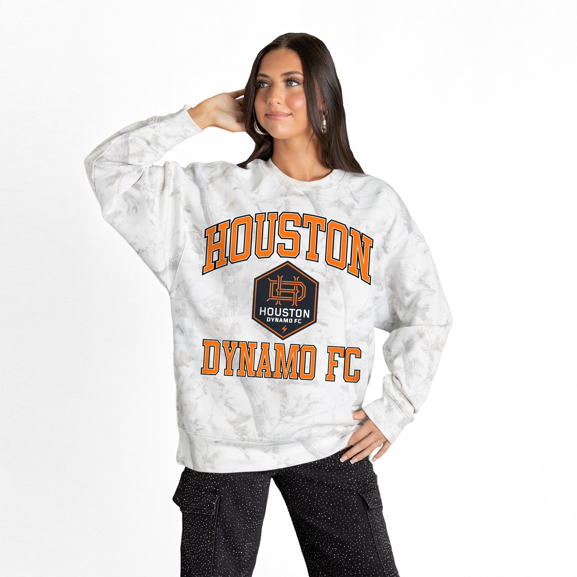 HOUSTON DYNAMO REFINED RIVALRY PREMIUM DROP SHOULDER PULLOVER