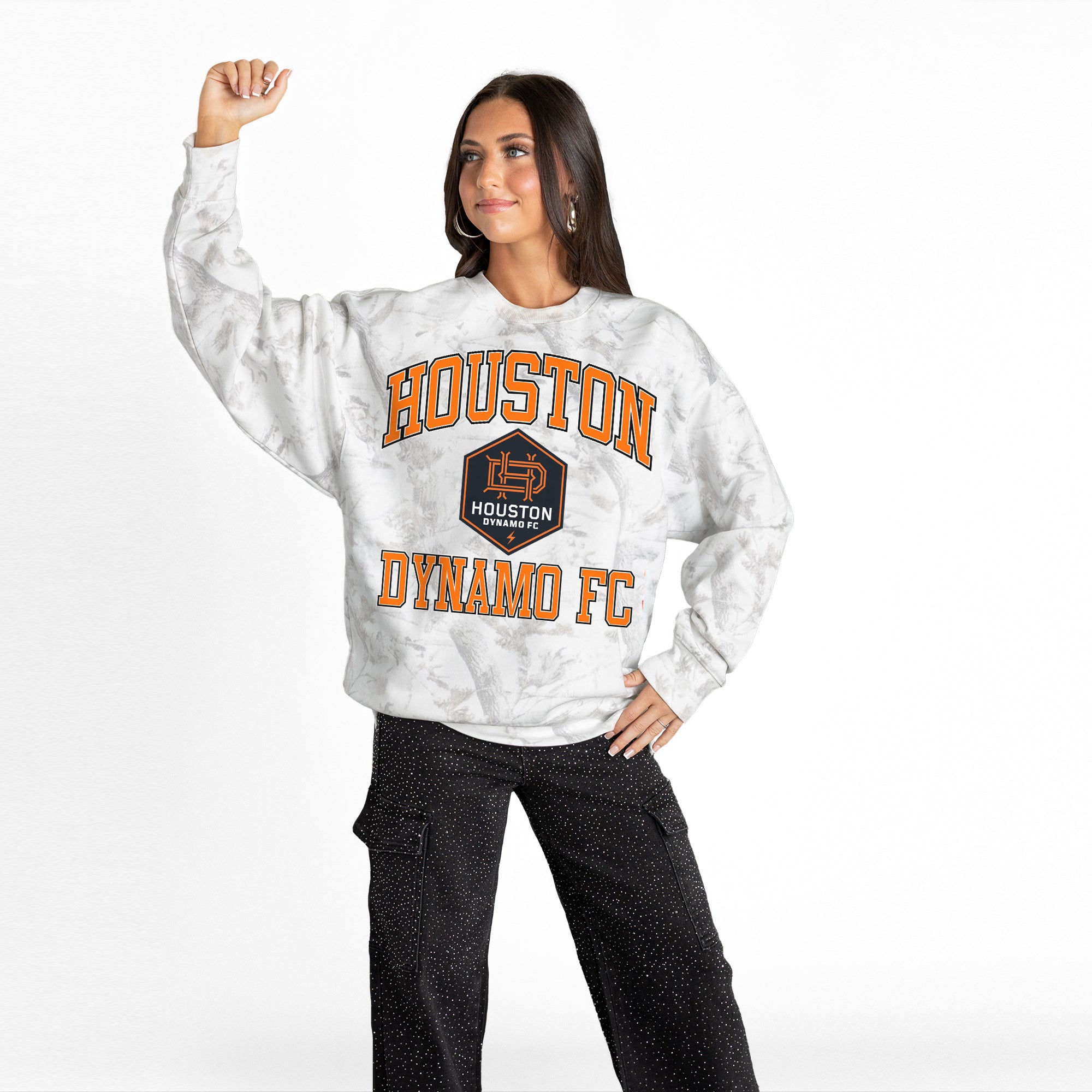 HOUSTON DYNAMO REFINED RIVALRY PREMIUM DROP SHOULDER PULLOVER