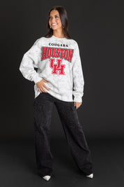 HOUSTON COUGARS RALLY READY PREMIUM DROP SHOULDER PULLOVER