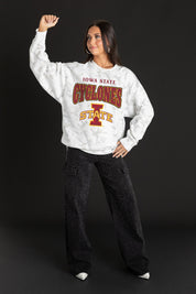 IOWA STATE CYCLONES RALLY READY PREMIUM DROP SHOULDER PULLOVER