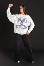 JAMES MADISON DUKES WHITEOUT PREMIUM DROP SHOULDER PULLOVER