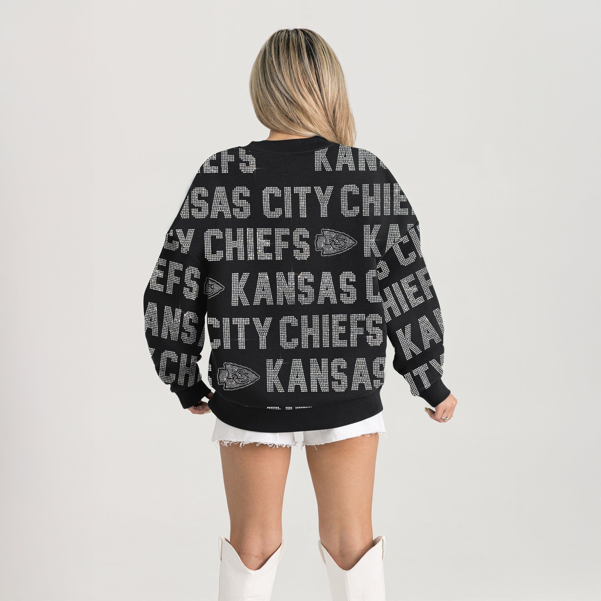 KANSAS CITY CHIEFS HYPE ERA PREMIUM DROP SHOULDER PULLOVER