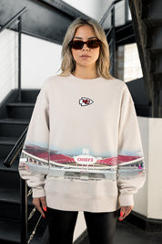KANSAS CITY CHIEFS POWER MOVE PREMIUM DROP SHOULDER PULLOVER