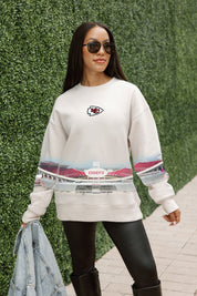 KANSAS CITY CHIEFS POWER MOVE PREMIUM DROP SHOULDER PULLOVER