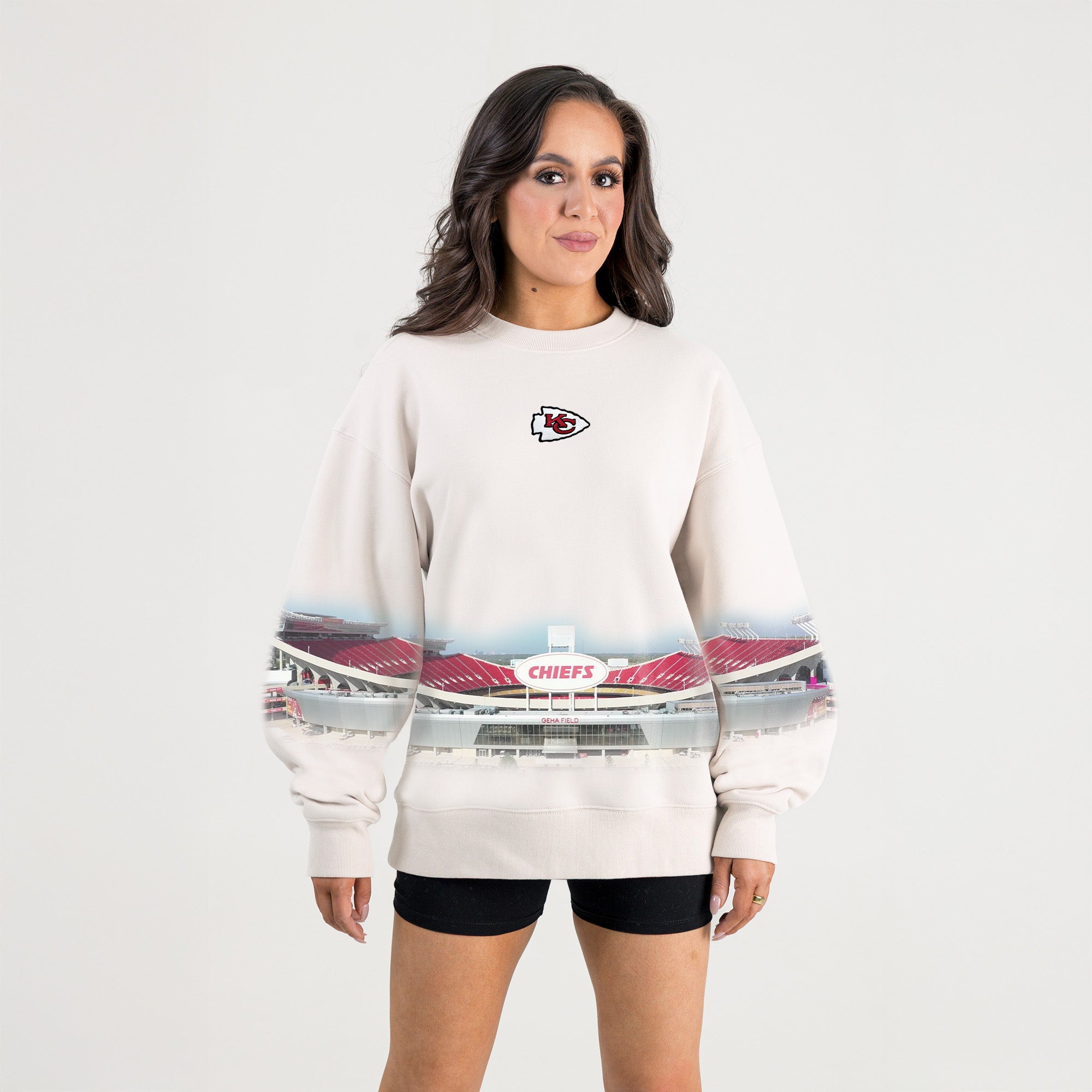 KANSAS CITY CHIEFS POWER MOVE PREMIUM DROP SHOULDER PULLOVER