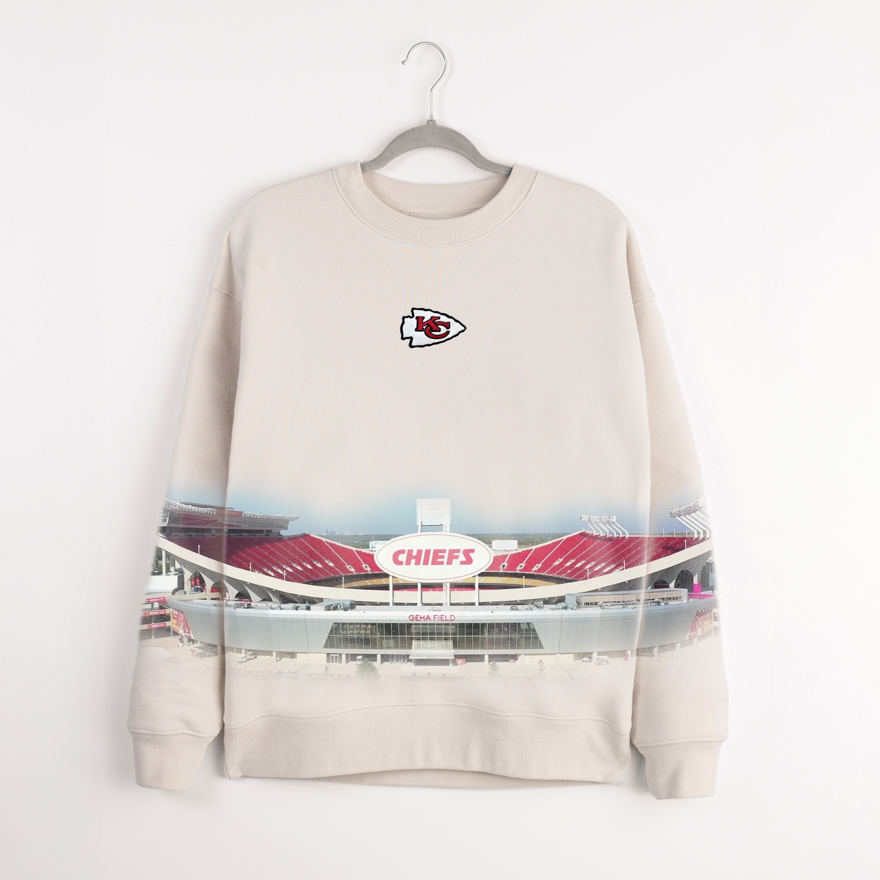 KANSAS CITY CHIEFS POWER MOVE PREMIUM DROP SHOULDER PULLOVER