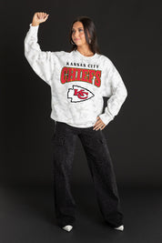 KANSAS CITY CHIEFS RALLY READY PREMIUM DROP SHOULDER PULLOVER