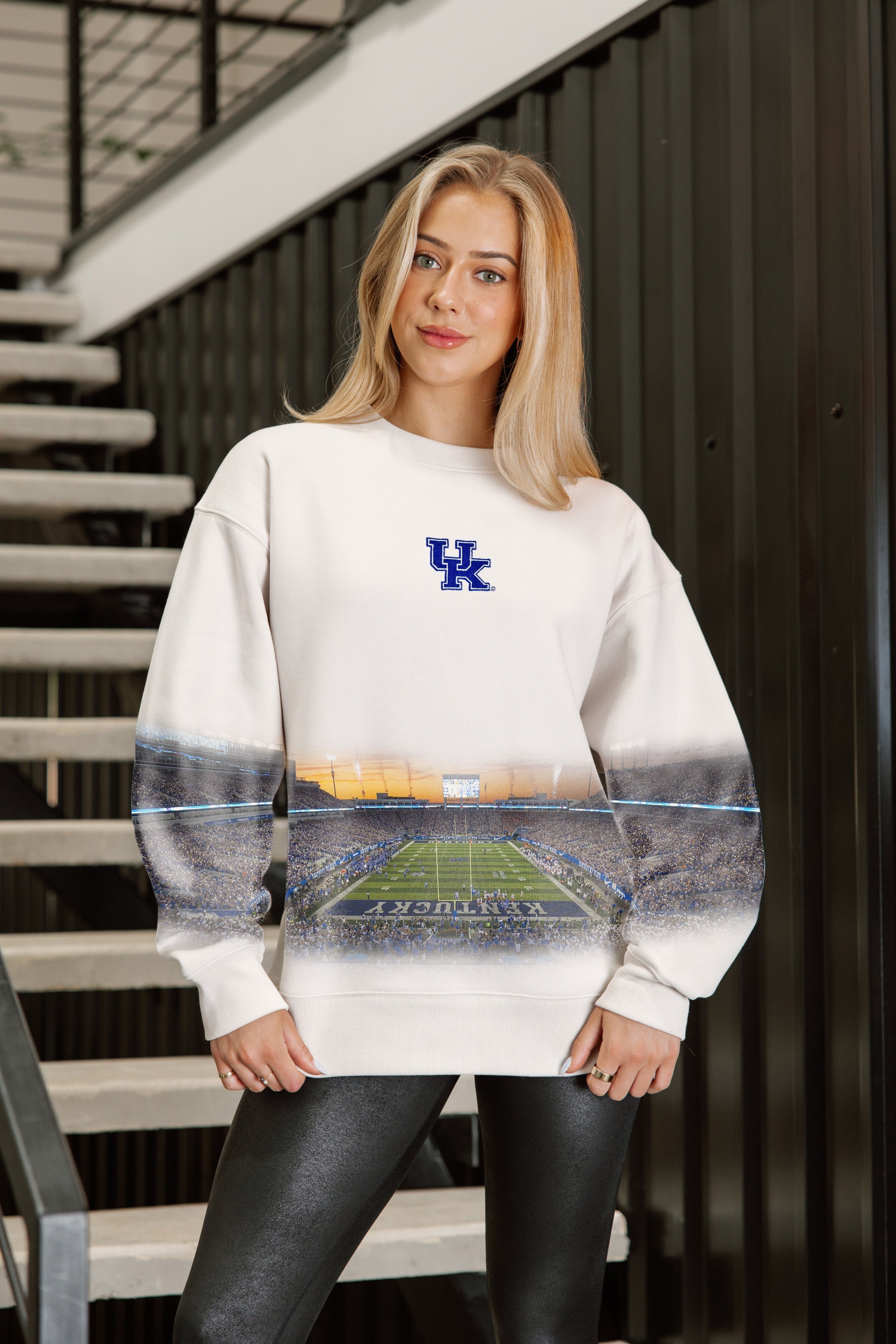 KENTUCKY WILDCATS POWER MOVE PREMIUM DROP SHOULDER PULLOVER