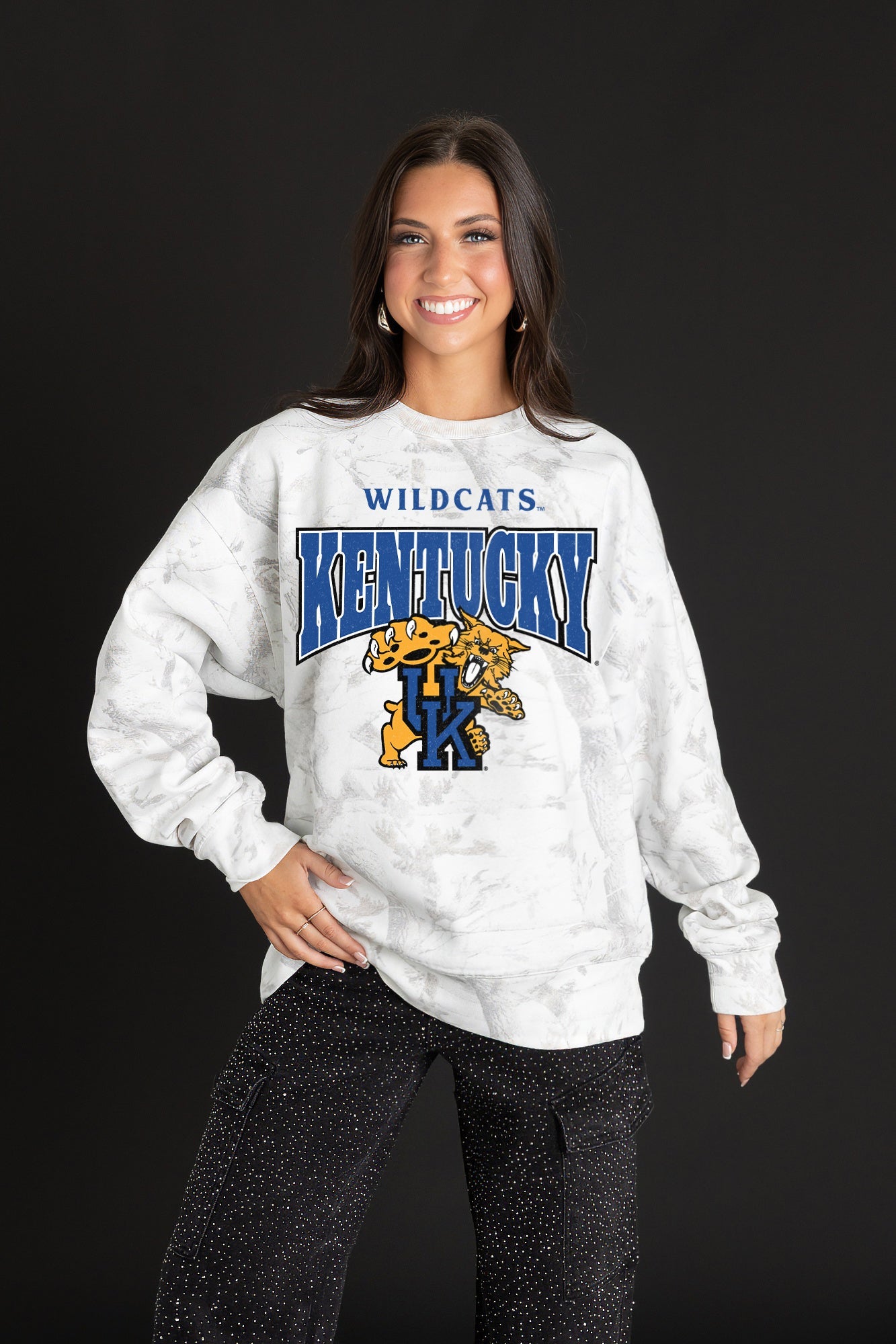 KENTUCKY WILDCATS RALLY READY PREMIUM DROP SHOULDER PULLOVER