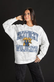 KENTUCKY WILDCATS WHITEOUT PREMIUM DROP SHOULDER PULLOVER