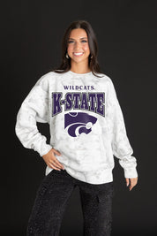 KANSAS STATE WILDCATS RALLY READY PREMIUM DROP SHOULDER PULLOVER