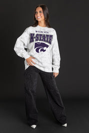 KANSAS STATE WILDCATS RALLY READY PREMIUM DROP SHOULDER PULLOVER