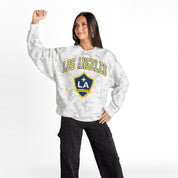 LOS ANGELES GALAXY REFINED RIVALRY PREMIUM DROP SHOULDER PULLOVER