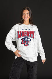 LIBERTY FLAMES RALLY READY PREMIUM DROP SHOULDER PULLOVER