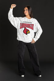 LOUISVILLE CARDINALS RALLY READY PREMIUM DROP SHOULDER PULLOVER