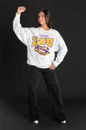LSU TIGERS RALLY READY PREMIUM DROP SHOULDER PULLOVER