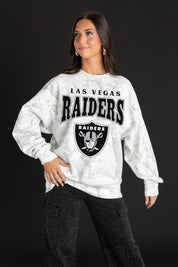 LAS VEGAS RAIDERS RALLY READY PREMIUM DROP SHOULDER PULLOVER