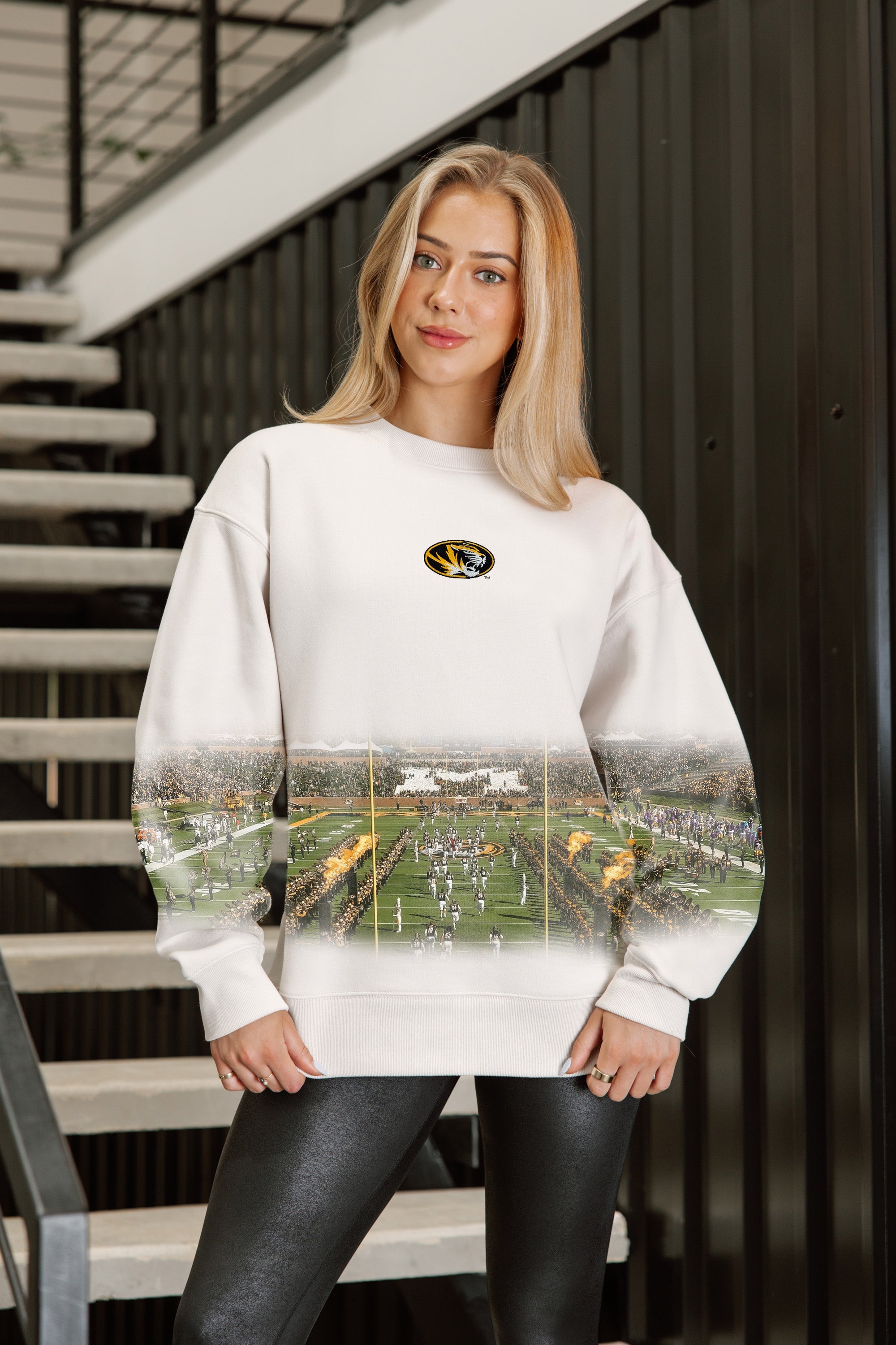 MISSOURI TIGERS POWER MOVE PREMIUM DROP SHOULDER PULLOVER