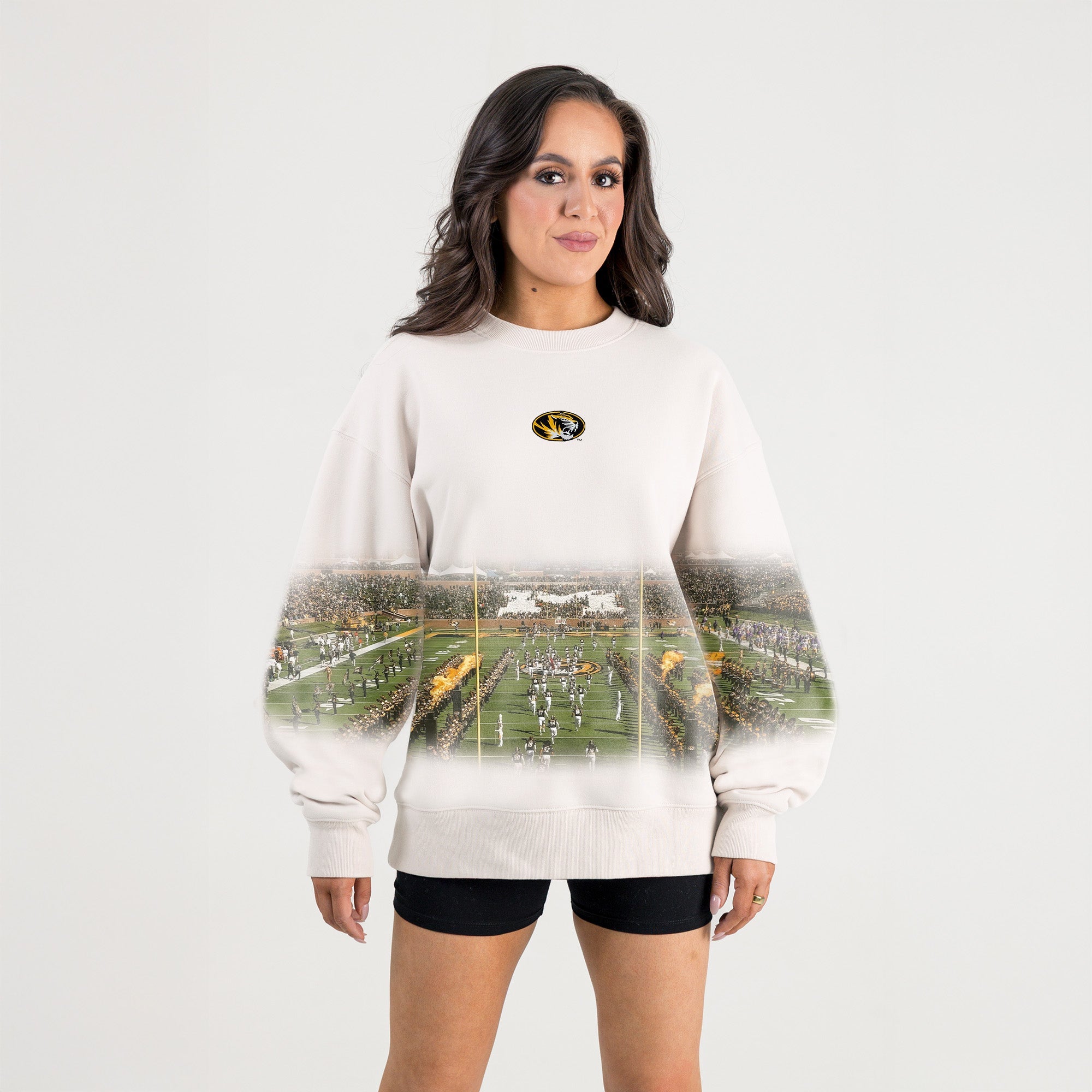 MISSOURI TIGERS POWER MOVE PREMIUM DROP SHOULDER PULLOVER