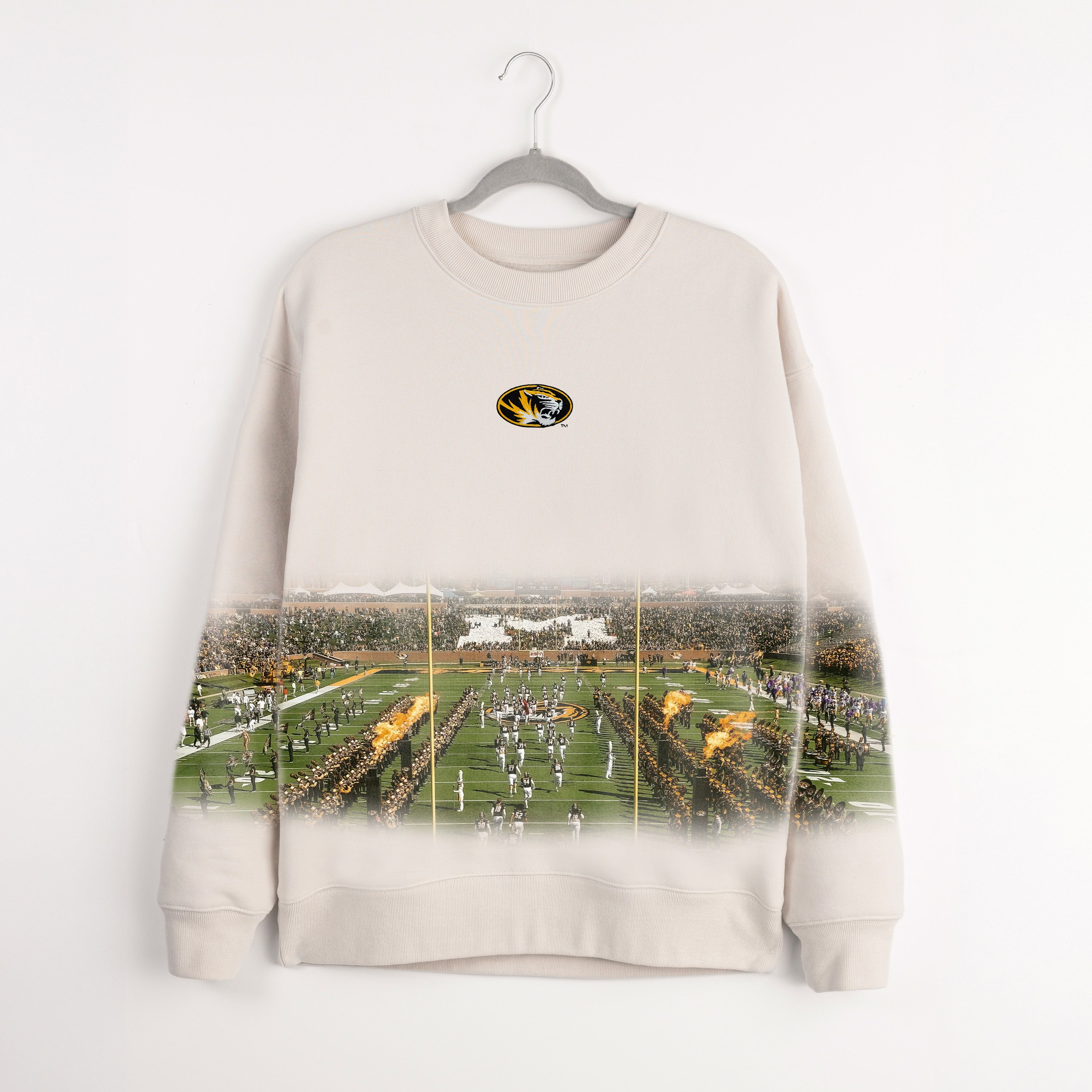 MISSOURI TIGERS POWER MOVE PREMIUM DROP SHOULDER PULLOVER