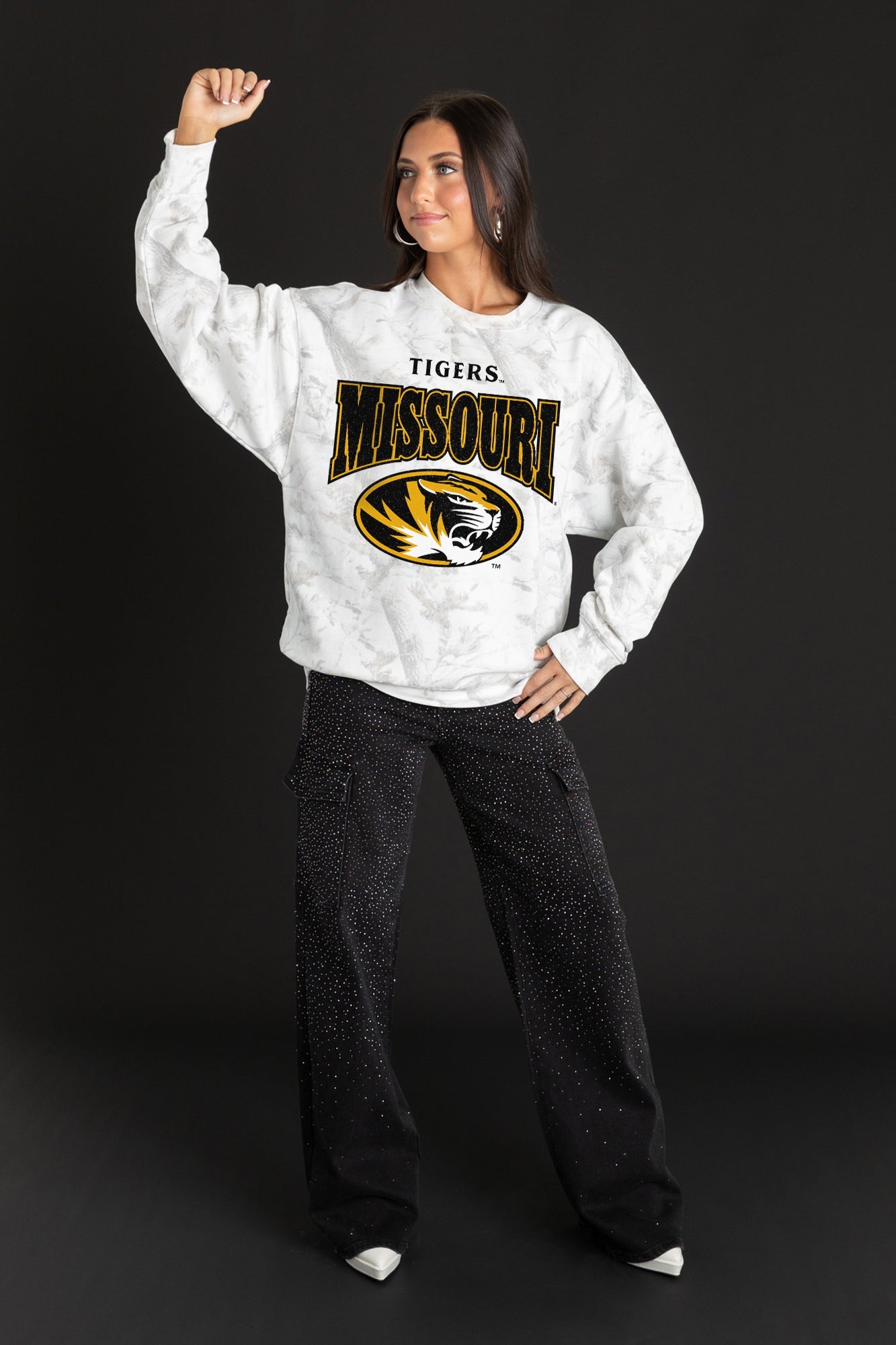 MISSOURI TIGERS RALLY READY PREMIUM DROP SHOULDER PULLOVER