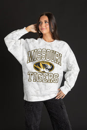 MISSOURI TIGERS WHITEOUT PREMIUM DROP SHOULDER PULLOVER