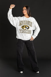 MISSOURI TIGERS WHITEOUT PREMIUM DROP SHOULDER PULLOVER