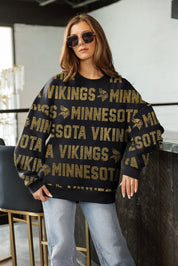 MINNESOTA VIKINGS HYPE ERA PREMIUM DROP SHOULDER PULLOVER