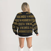 MINNESOTA VIKINGS HYPE ERA PREMIUM DROP SHOULDER PULLOVER